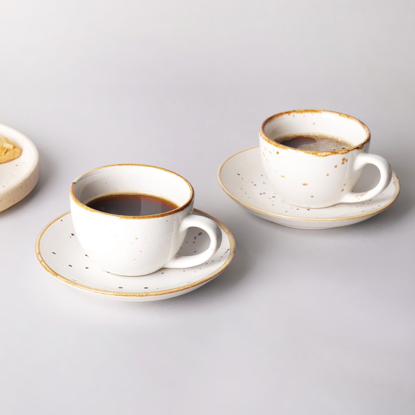 Yuki Speckled Side Plate - Set of 2