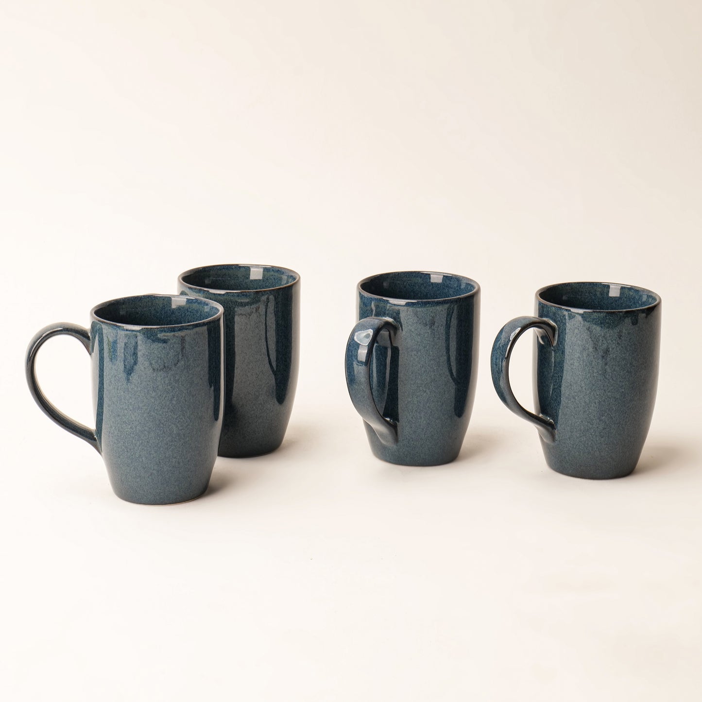 Vana Indigo Mugs – Set of 4