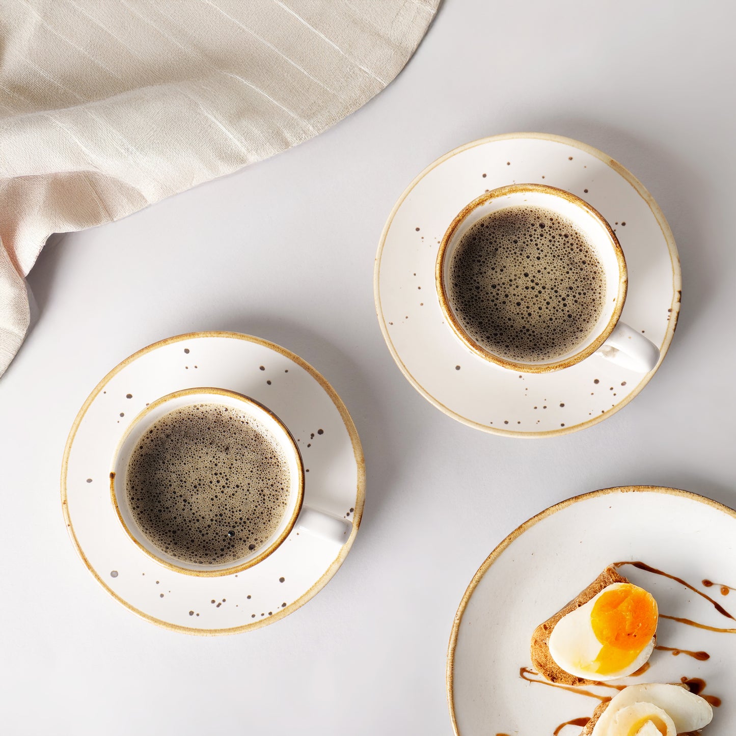 Yuki Speckled Side Plate - Set of 2