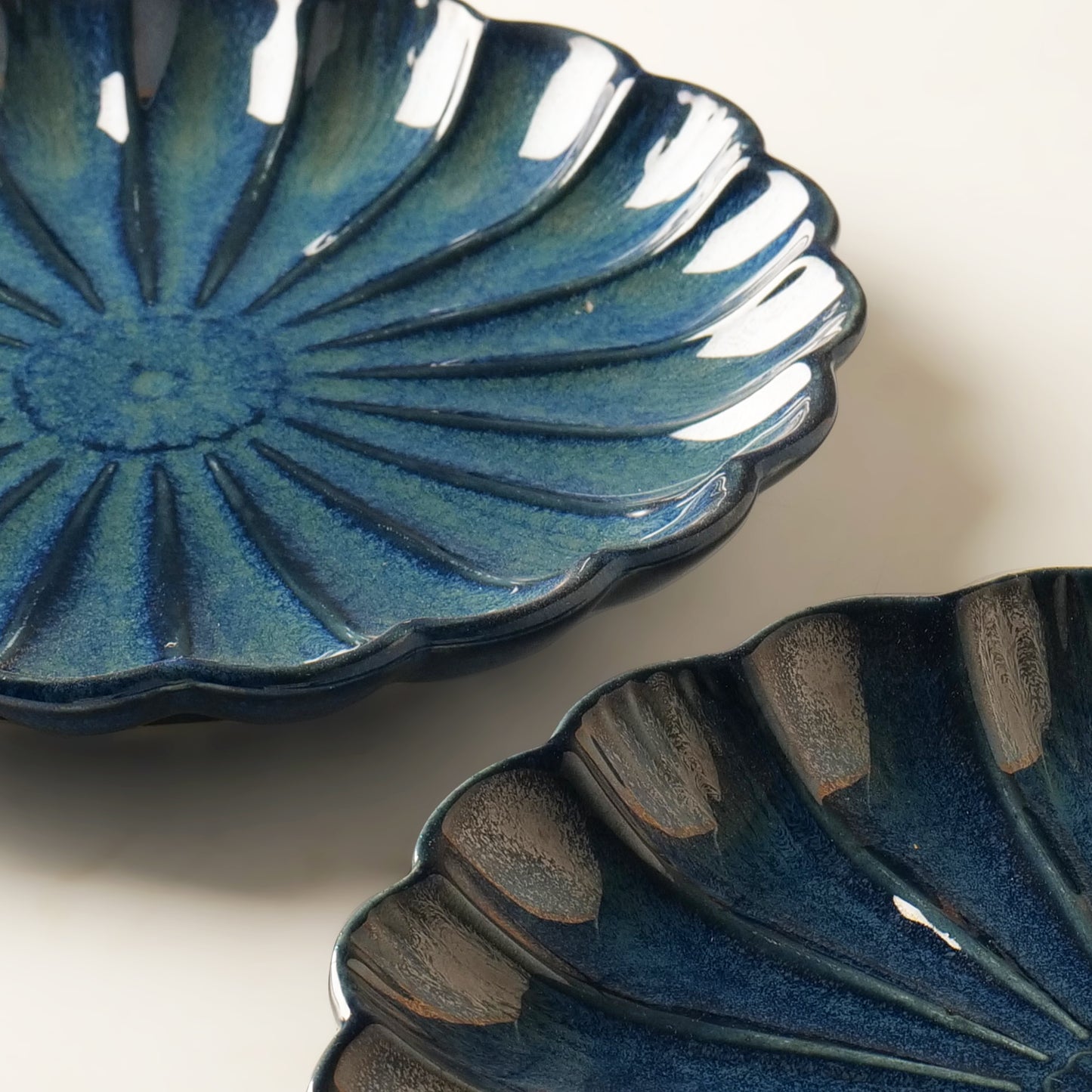 Blue Bloom Platter - 1 piece