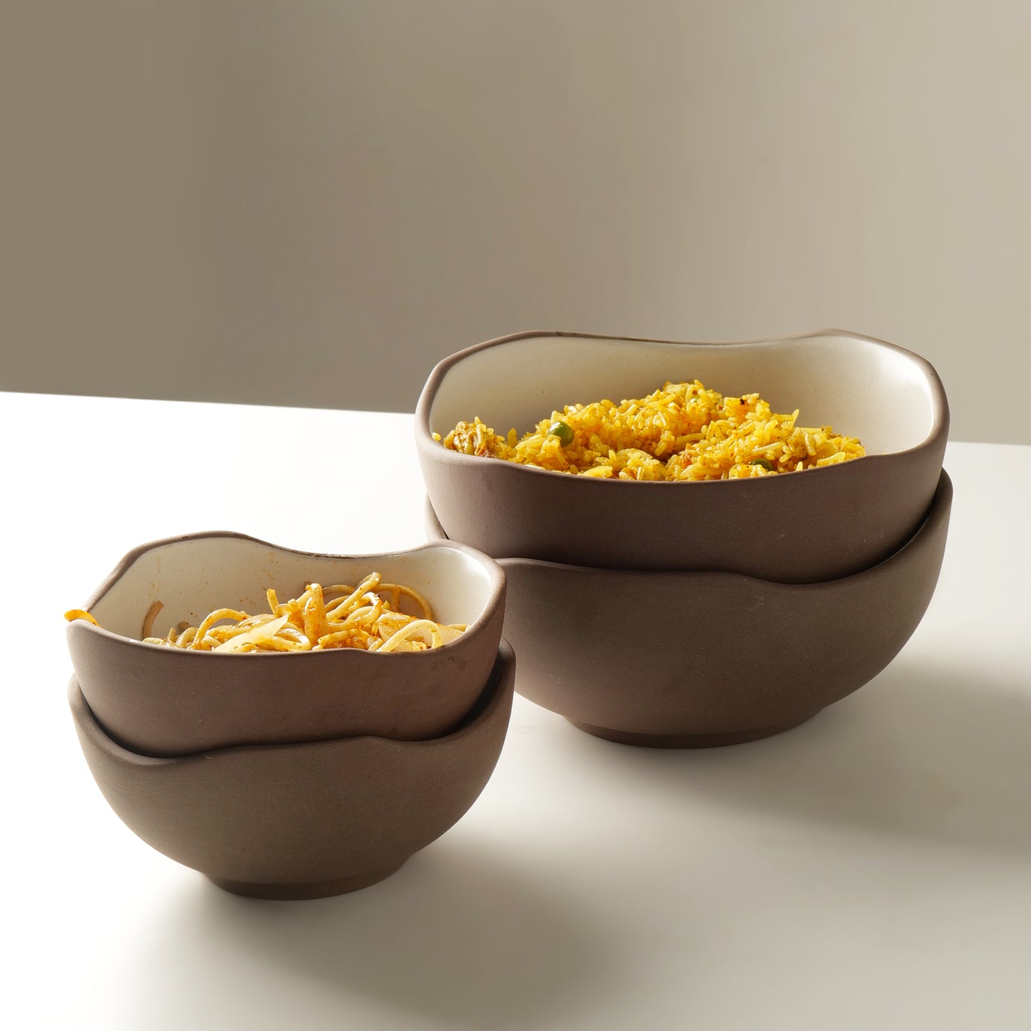 Mittiya Kora Serving Bowls – Set of 4