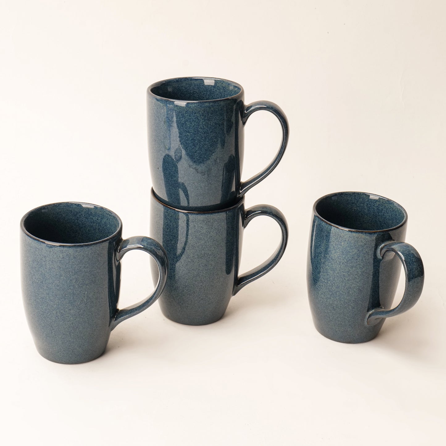 Vana Indigo Mugs – Set of 4