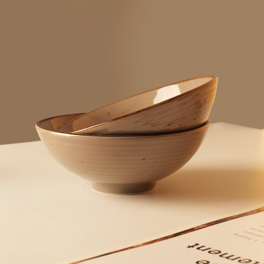 Noa Claymist Bowl – 2 piece set (Medium)