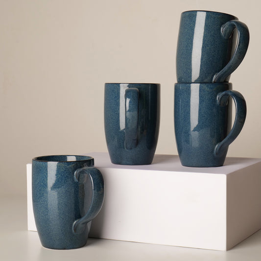 Vana Indigo Mugs – Set of 4