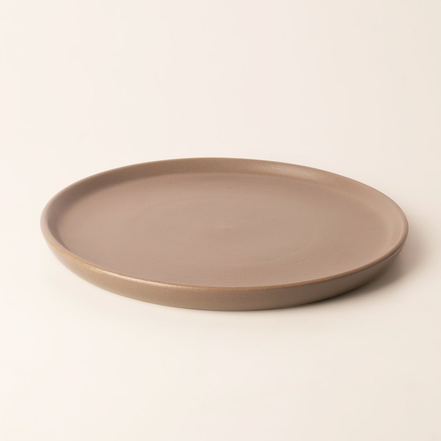 Taupe Luna Flat Plate