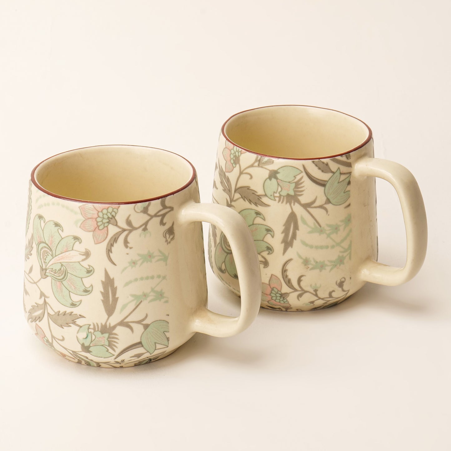 Zarafina Floral Mugs – Set of 2