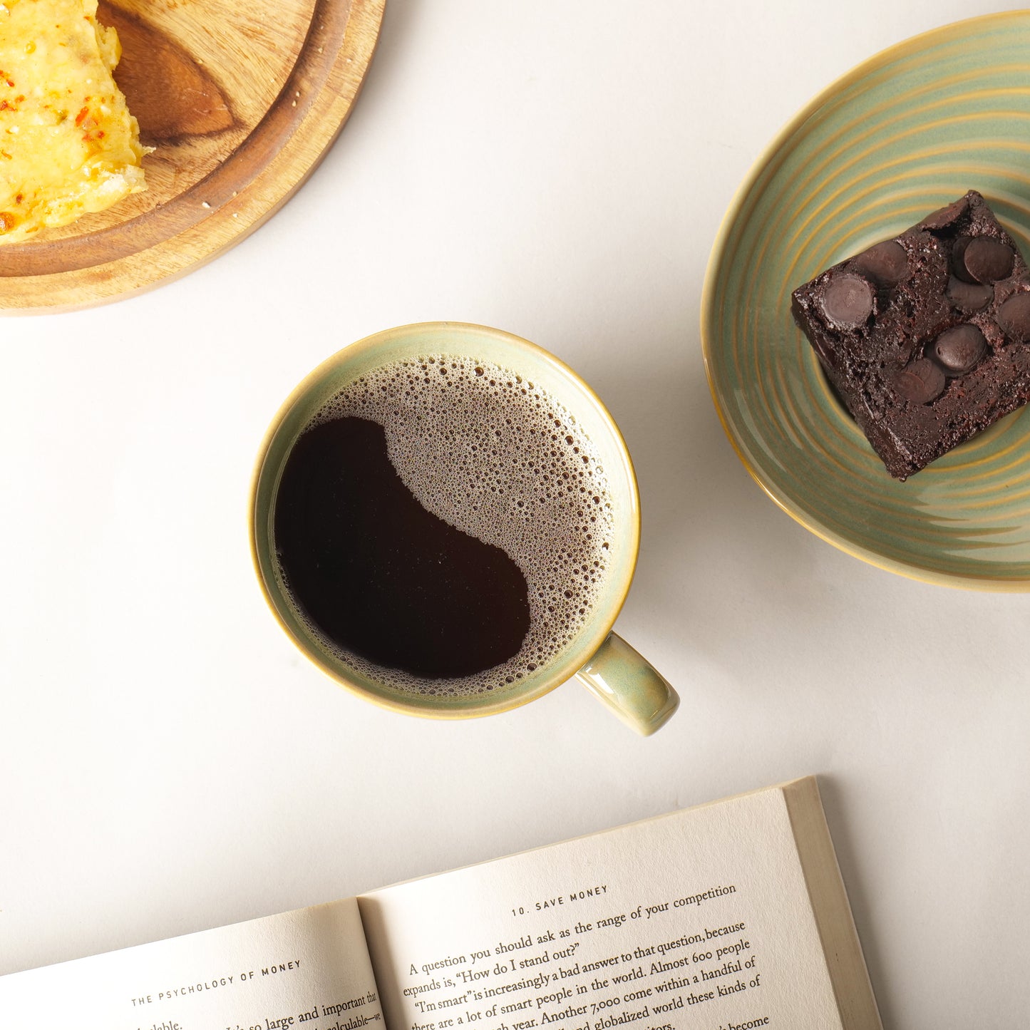Zaya Softgreen Bowl Mugs – Set of 2