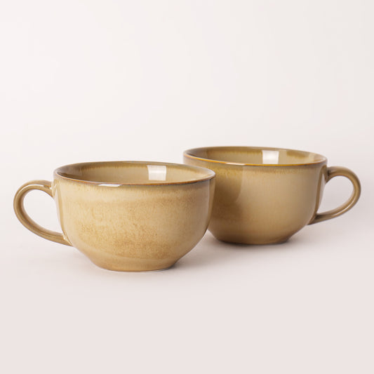 Lyra Mocha Bowl Mugs – Set of 2