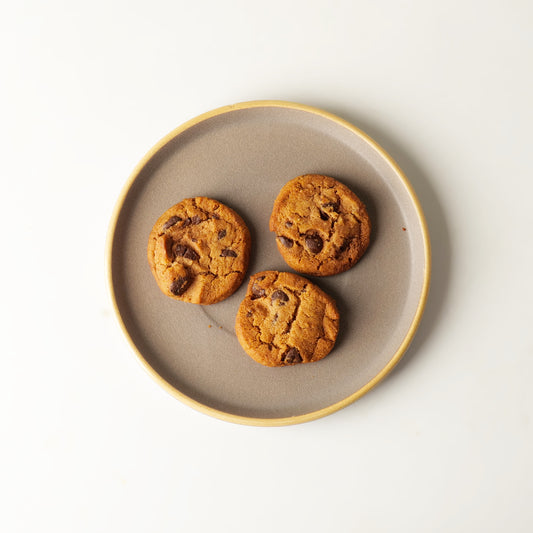 Niva Taupe Stoneware Plate - 1 piece