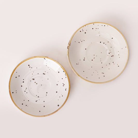 Yuki Speckled Side Plate - Set of 2