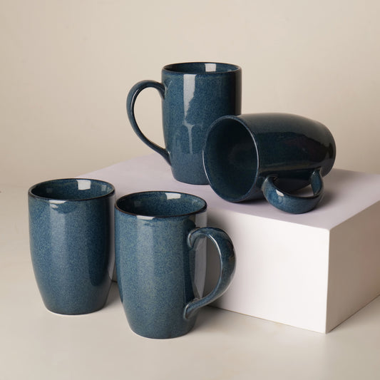 Vana Indigo Mugs – Set of 4