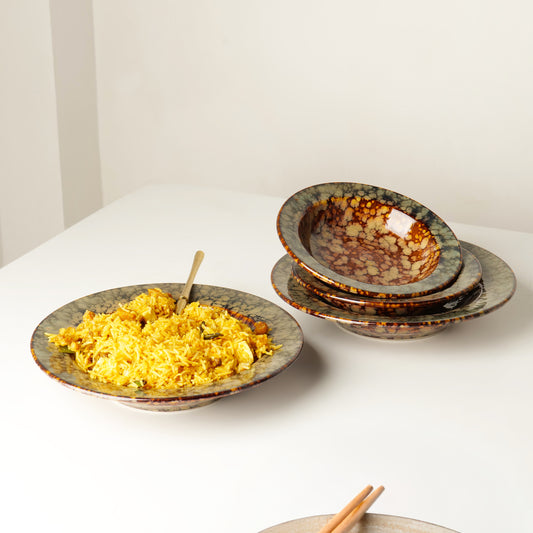 Kairo Deep Plate Set – Set of 4