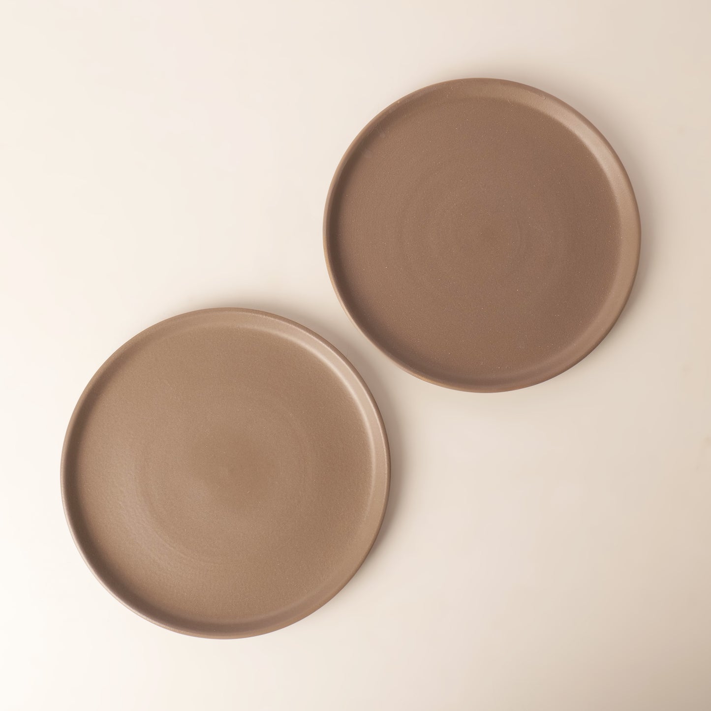 Taupe Luna Flat Plate