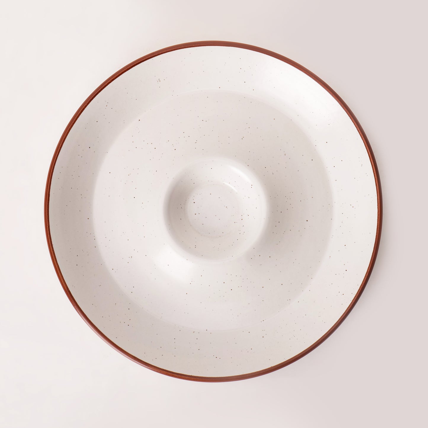 Luma Edge Chip & Dip Plate - Single