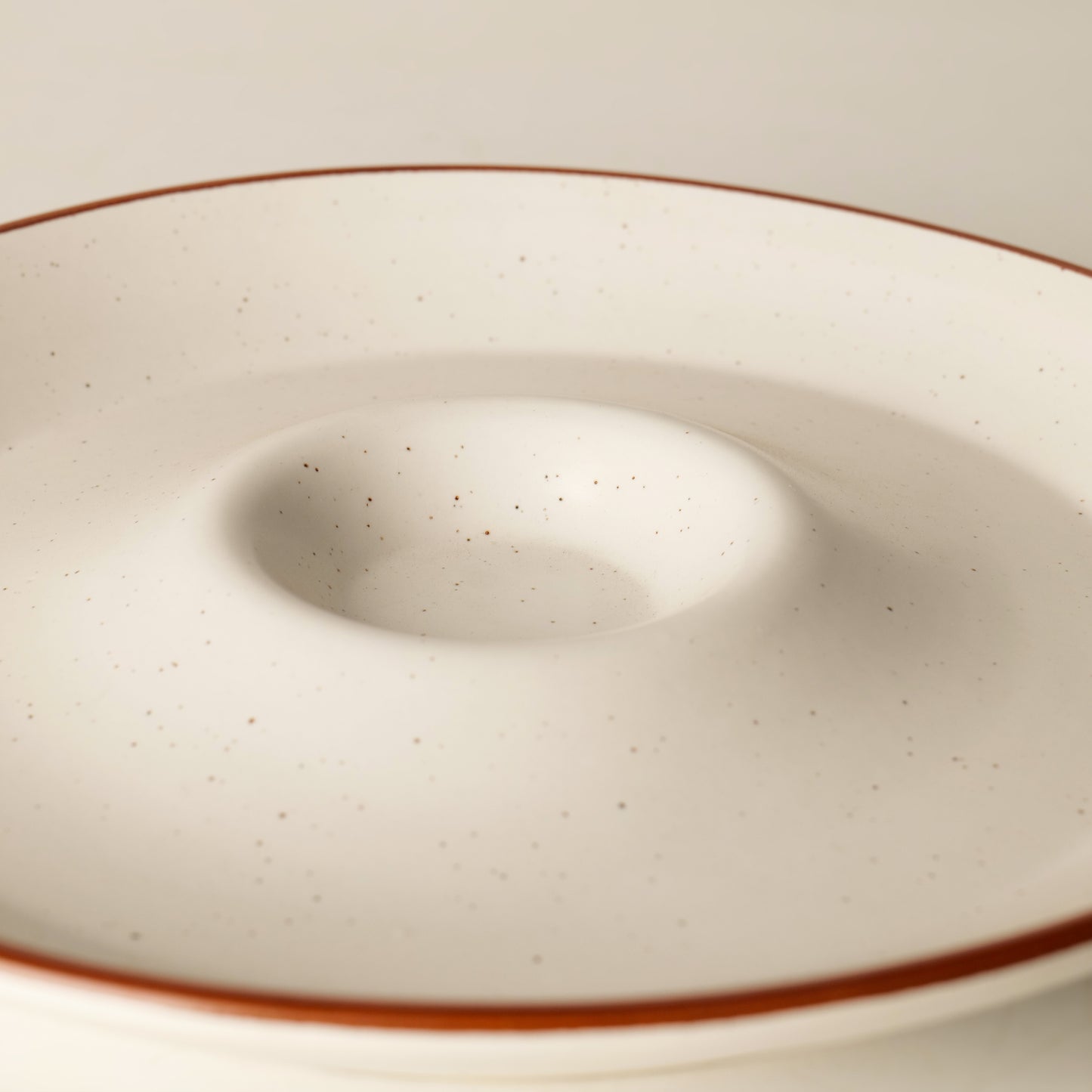 Luma Edge Chip & Dip Plate - Single