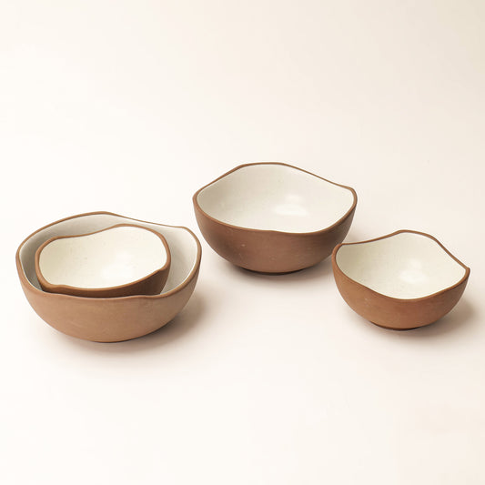 Mittiya Kora Serving Bowls – Set of 4