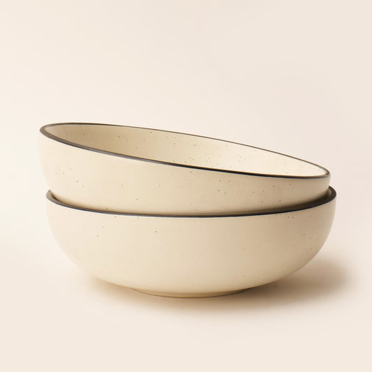 Niva Speckled Serving Bowl – Set of 2
