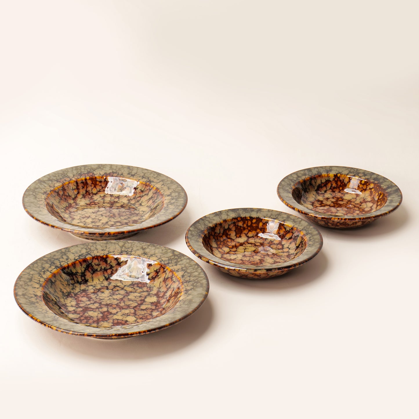 Kairo Deep Plate Set – Set of 4