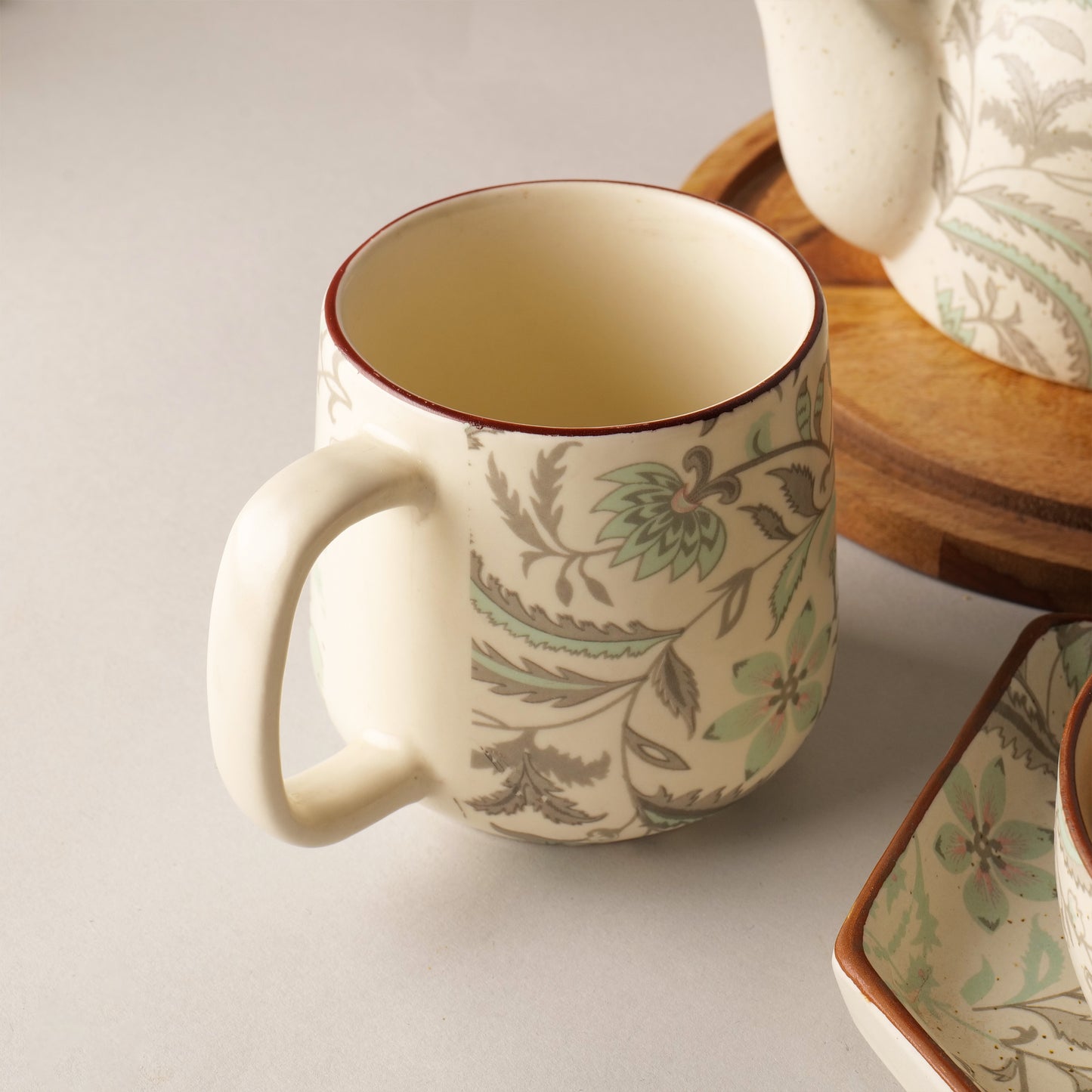 Zarafina Floral Tea Set – 7 Piece Set