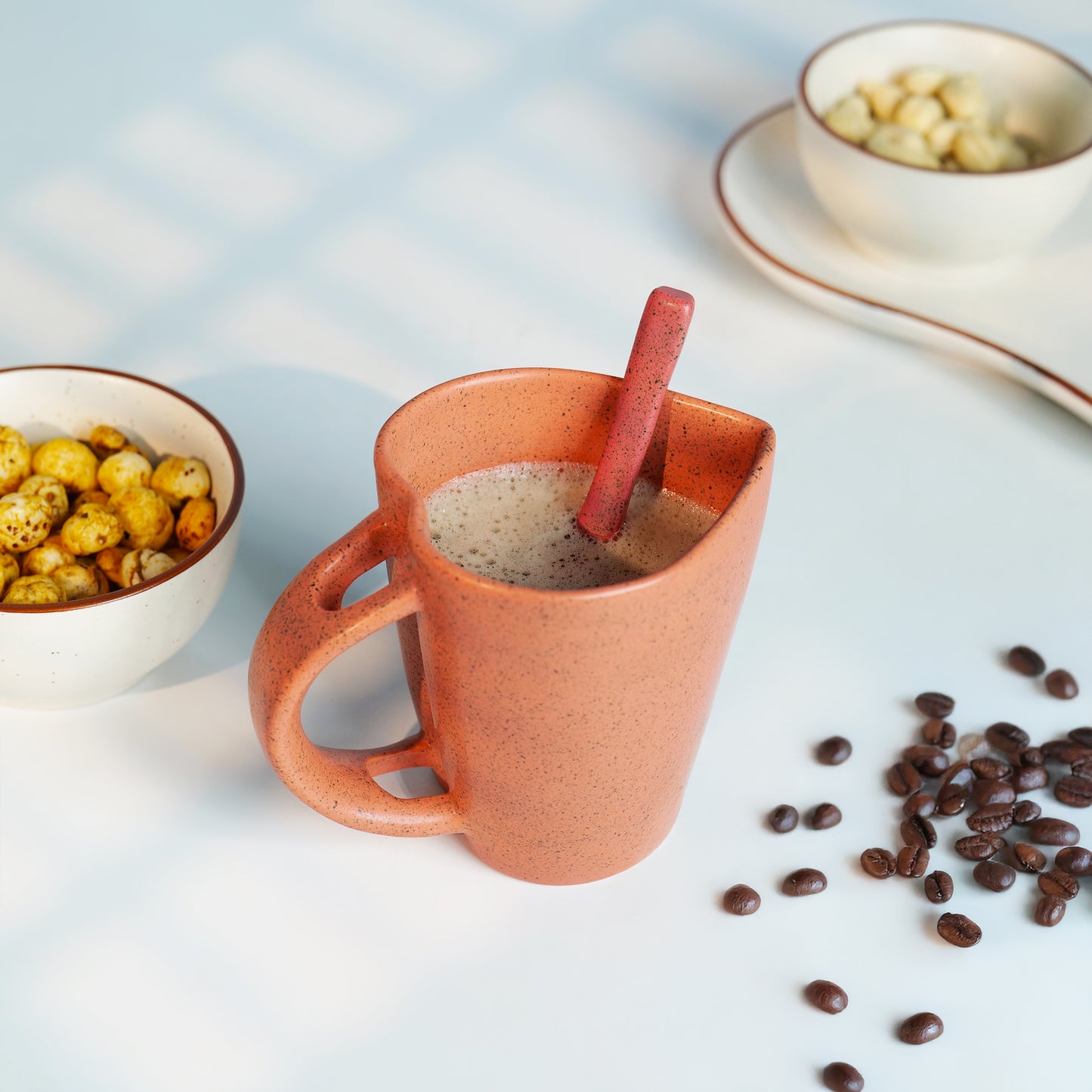 Mittiya Heart Mug – with Handcrafted Spoon