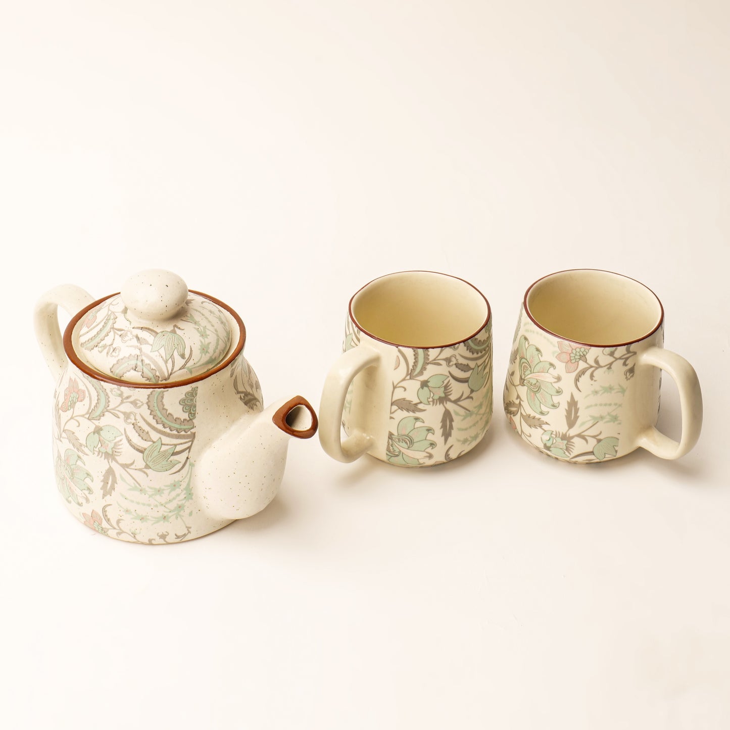 Zarafina Floral Tea Set – 3 Piece